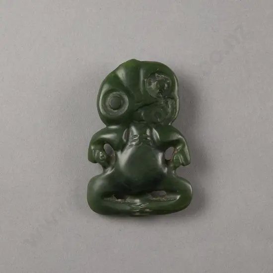 19th Century Pounamu Hei Tiki