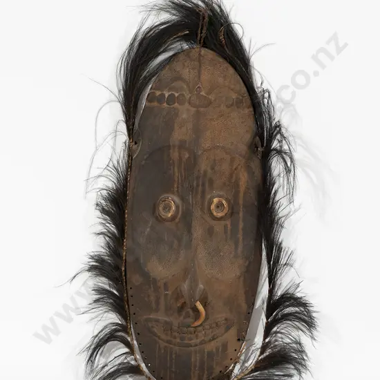 A Ramu River Mask From The Madang Province