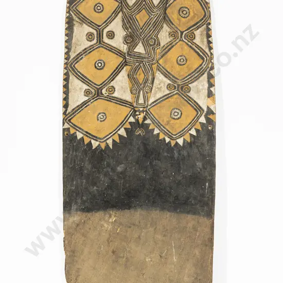 A Papua New Guinea War Shield From The Pora Pora River