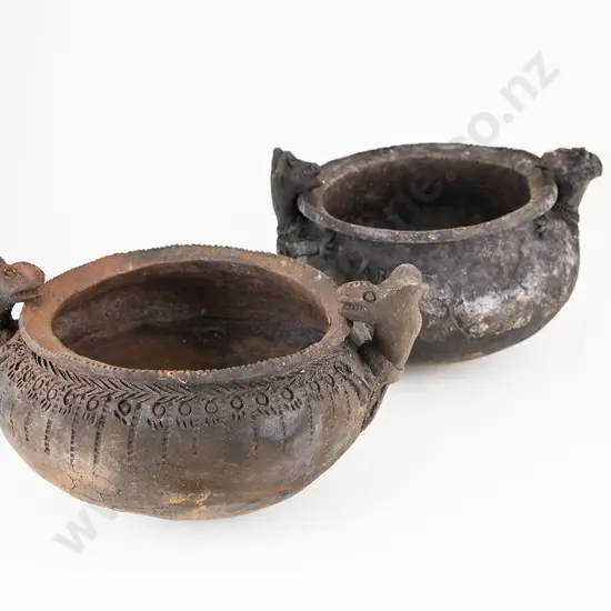 Two Papua New Guinea Azera Cooking Pots