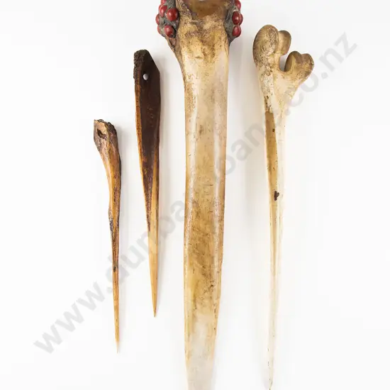 Four Cassowary Bird Daggers
