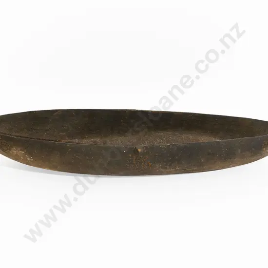 A Trobriand Islands Elliptical Feast Bowl