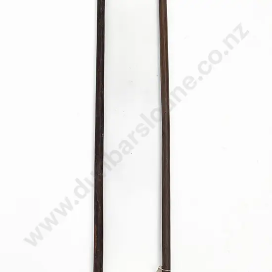 A Ceremonial Paddle And Spade From Irian Jaya