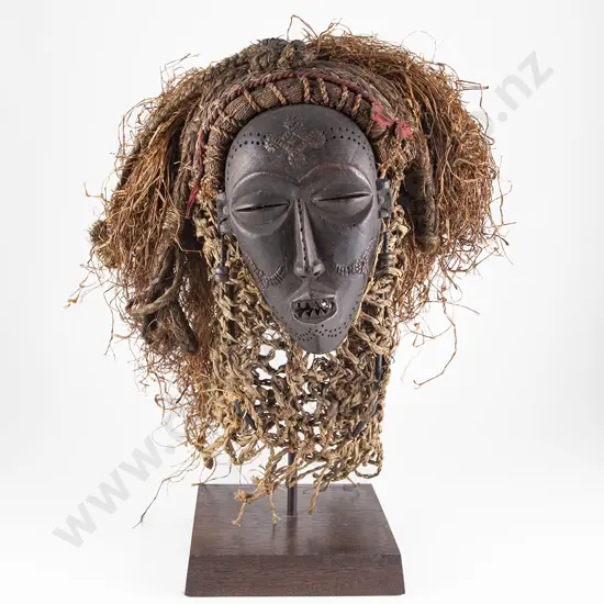 Chokwe Pwo Mask From Angola