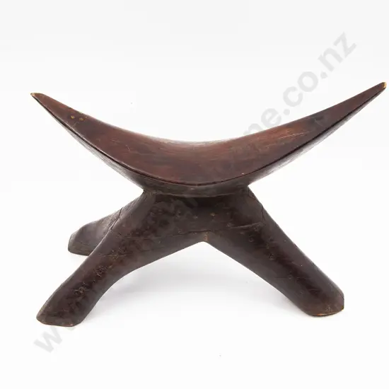 A Dinka/Shulluk Hard Wood Head Rest