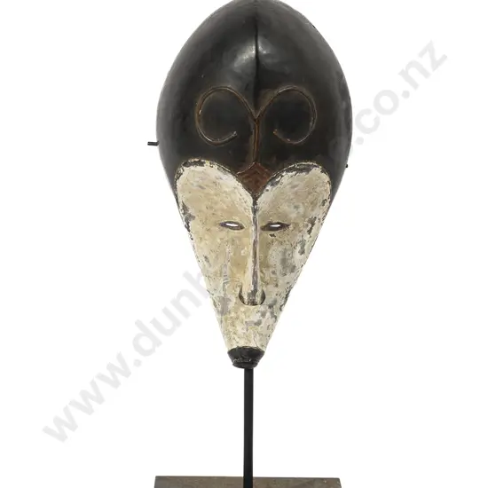 African Fang Gabon Mask With Stand