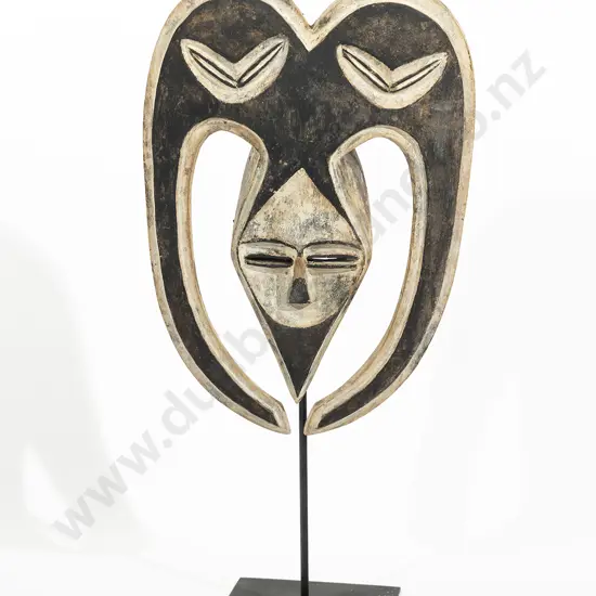 A Kwele Mask From Central Africa