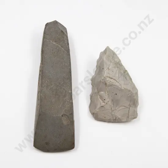 Pre-European Toki And Worked Stone