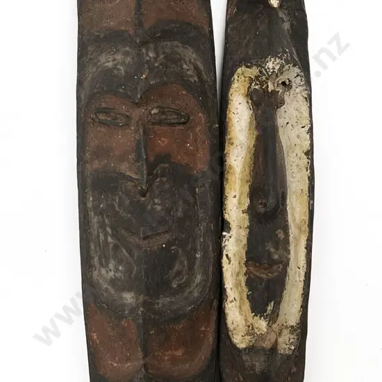 Two Sepik River Masks