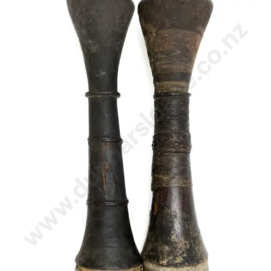 Two Papua New Guinea Sepic River Drums