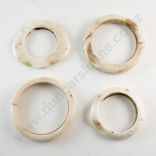 Four Papua New Guinea Shell Bracelets