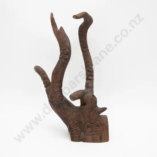 Melanesian Carved Wood Sculpture