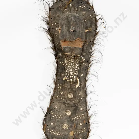 Papua New Guinea Tribal Mask Shield