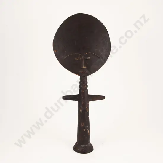 Female Fertility Figure (Akuaba) From Ghana