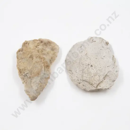 Two Ancient Indian Hand Tools - Georgia USA