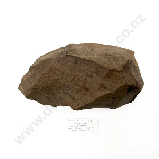Paleolithic Hand Axe From Morocco