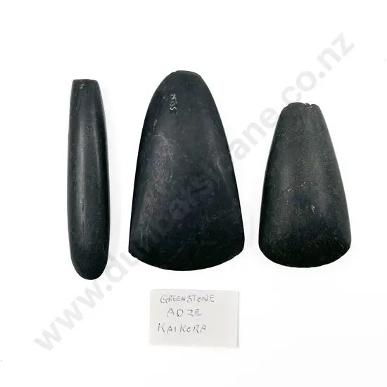 Two Pacific Adze And A Chisel