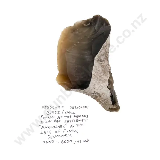 Danish Mesolithic Fint Blade/Drill