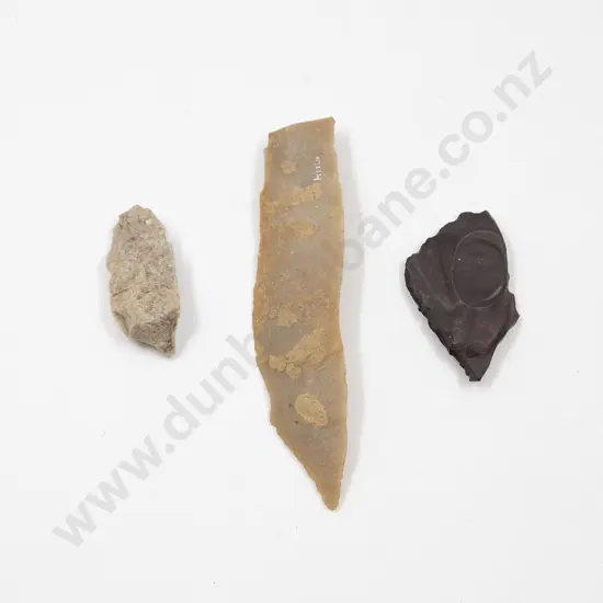Three Aboriginal Worked Stone