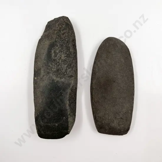 Two Pre-European Toki (Argillite)