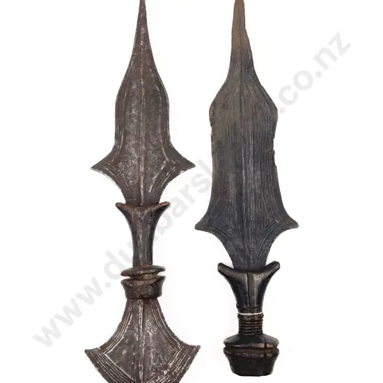 Tetela Ceremonial Blade With Kuba Knife