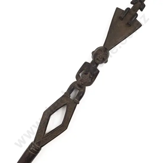 Luba Ceremonial Staff