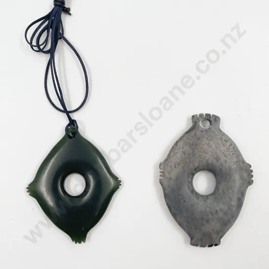 Pounamu And Serpentine Pendants