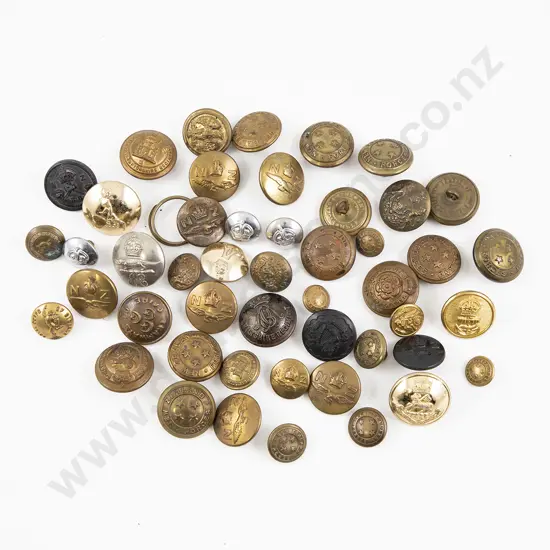 Qty NZ and some British Military Buttons