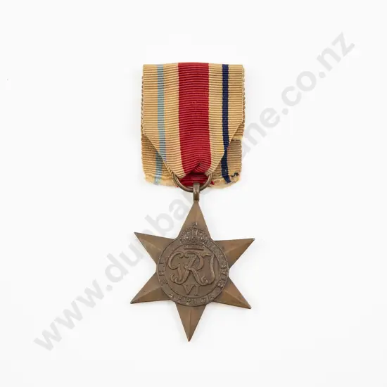 WWII The Africa Star with ribbon