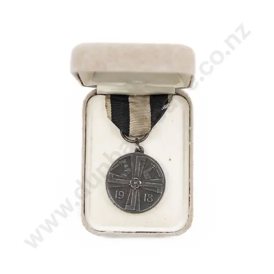 Finnish Liberation War Medal 1918 in Silver