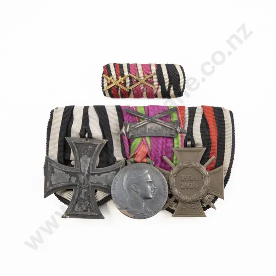 WWI German Three Medal Group with Ribbons