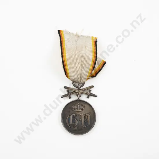 Imperial German Silver Medal of Merit with Swords
