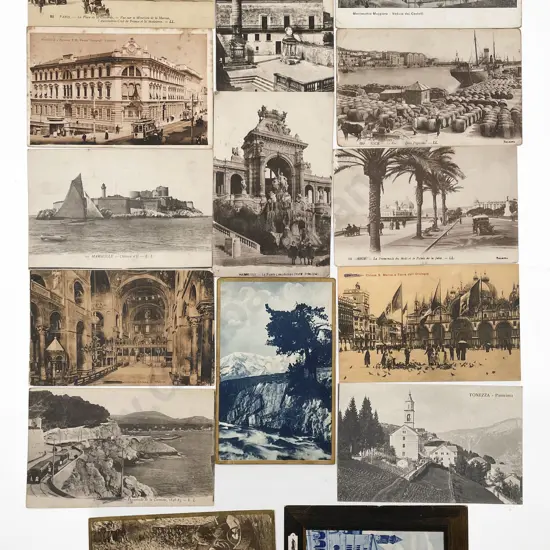 Ten French WWI C1918 Post Cards