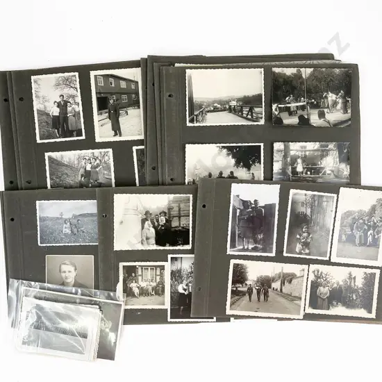 WWII Period German Photo Album Pages