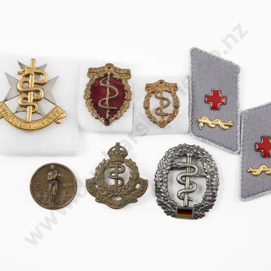 Swiss Red Cross Badge with Various Medical Badges (7)