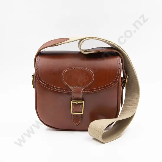 As New Hand Made Leather Cartridge Bag