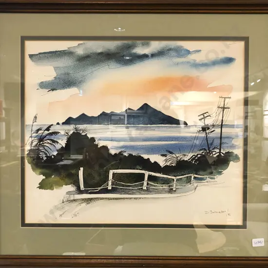 D Johnston - Watercolour Landscape