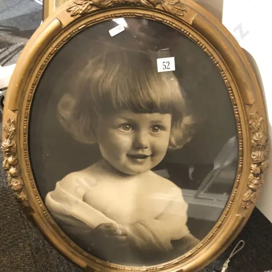 Gilt Framed Portrait Print