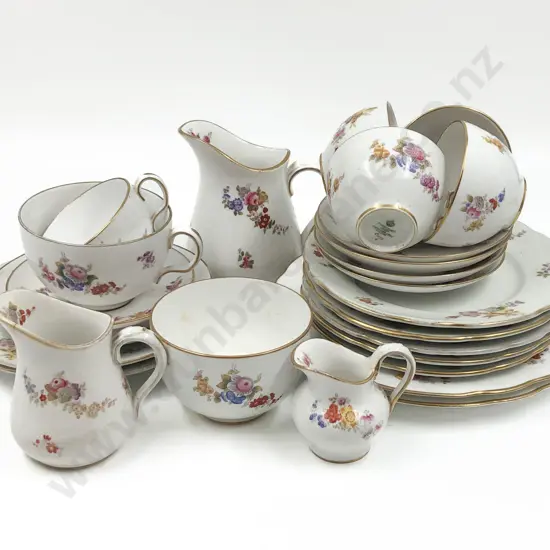 Quantity of Spode Floral Decorated Tea and Coffee China (Faults)