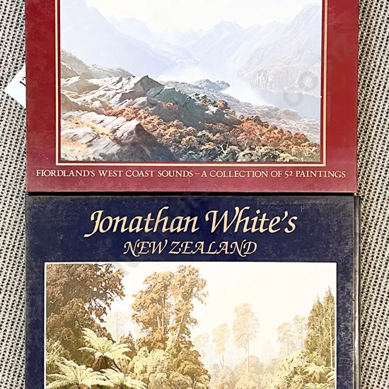 Two Books by Jonathan "Majestic Wilderness " and "New Zealand"