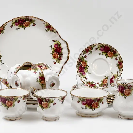 Royal Albert "Old Country Roses" Part Tea Set