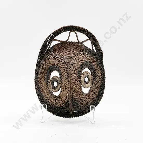 Vintage Woven Tribal Mask