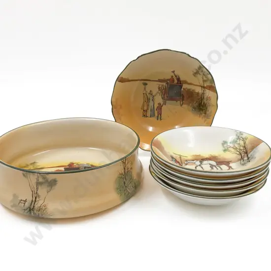 Quantity of Assorted RD "Coaching" Pattern Incl. Bowls Etc.