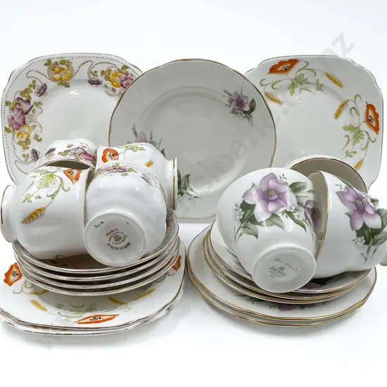 Quantity of Assorted Fancy Tea China