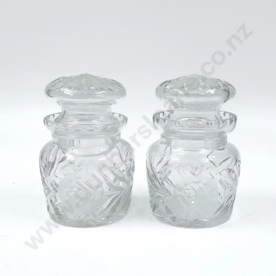 Pair of Glass Jars