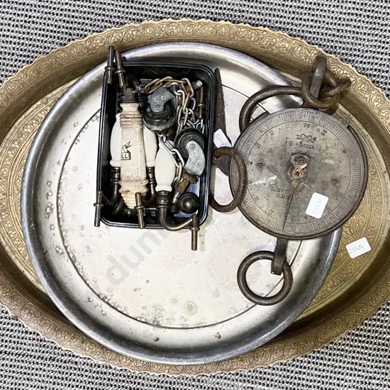 Small Quantity of Assorted including Ceramic Toilet Pull