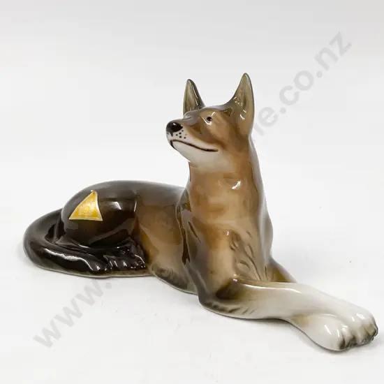 Royal Dux Dog Figurine