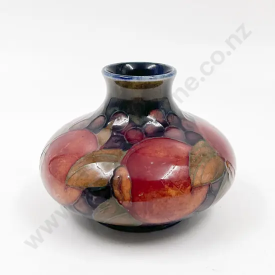 Moorcroft Squat Vase