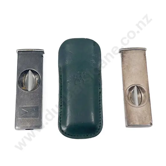Pair of Art Deco Cigar Cutters
