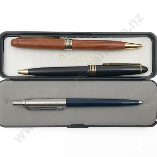 Boxed Parker Ballpoint Pen and two others